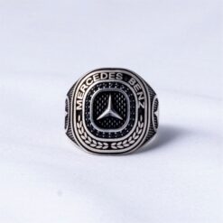 Mercedes Benz 925 Silver Ring