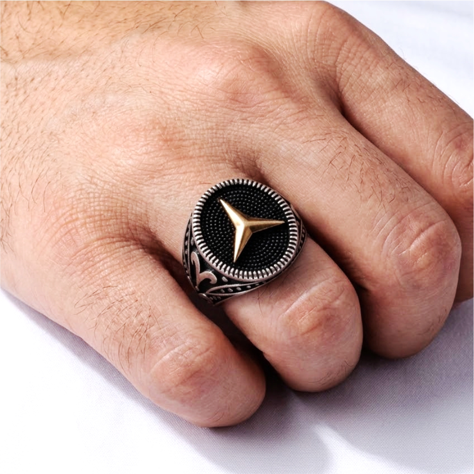 Mercedes Turkish Heritage 925 Silver Ring - Image 2