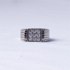 Office Wear Diamond Style 925 Silver Ring