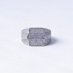 Luxury Diamond Style 925 Silver Ring
