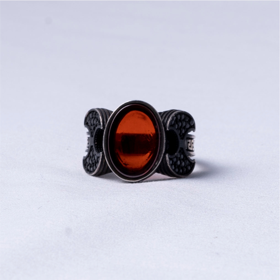 Premium Aqiq Turkish 925 Silver Ring