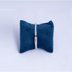 925-Silver-Baguette-Link-Bracelet-for-Women