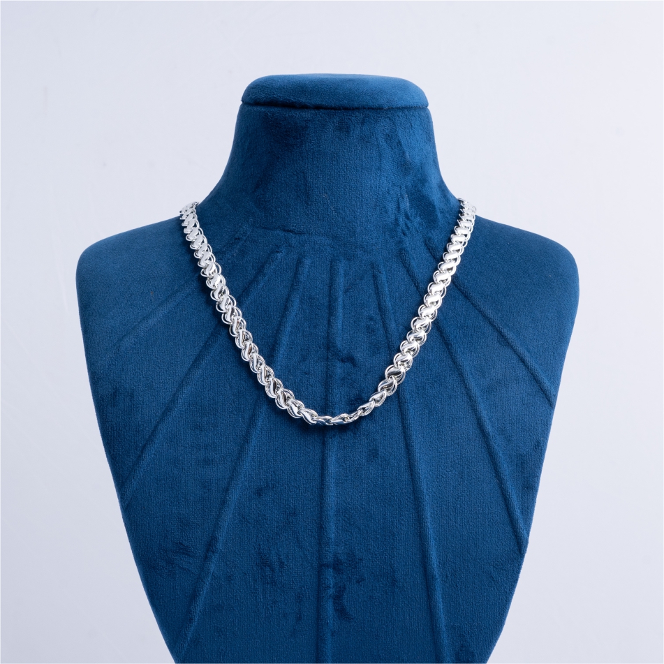 925-Silver-Classic-Curb-Link-Chain-Necklace-for-Men