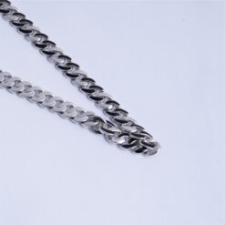 925 Silver Cuban Link Chain Necklace for Men - Image 3