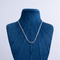 925-Silver-Figaro-Link-Chain-Necklace-for-Men