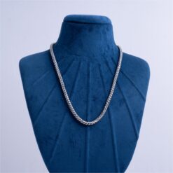 925-Silver-Flat-Byzantine-Chain-Necklace-for-Men