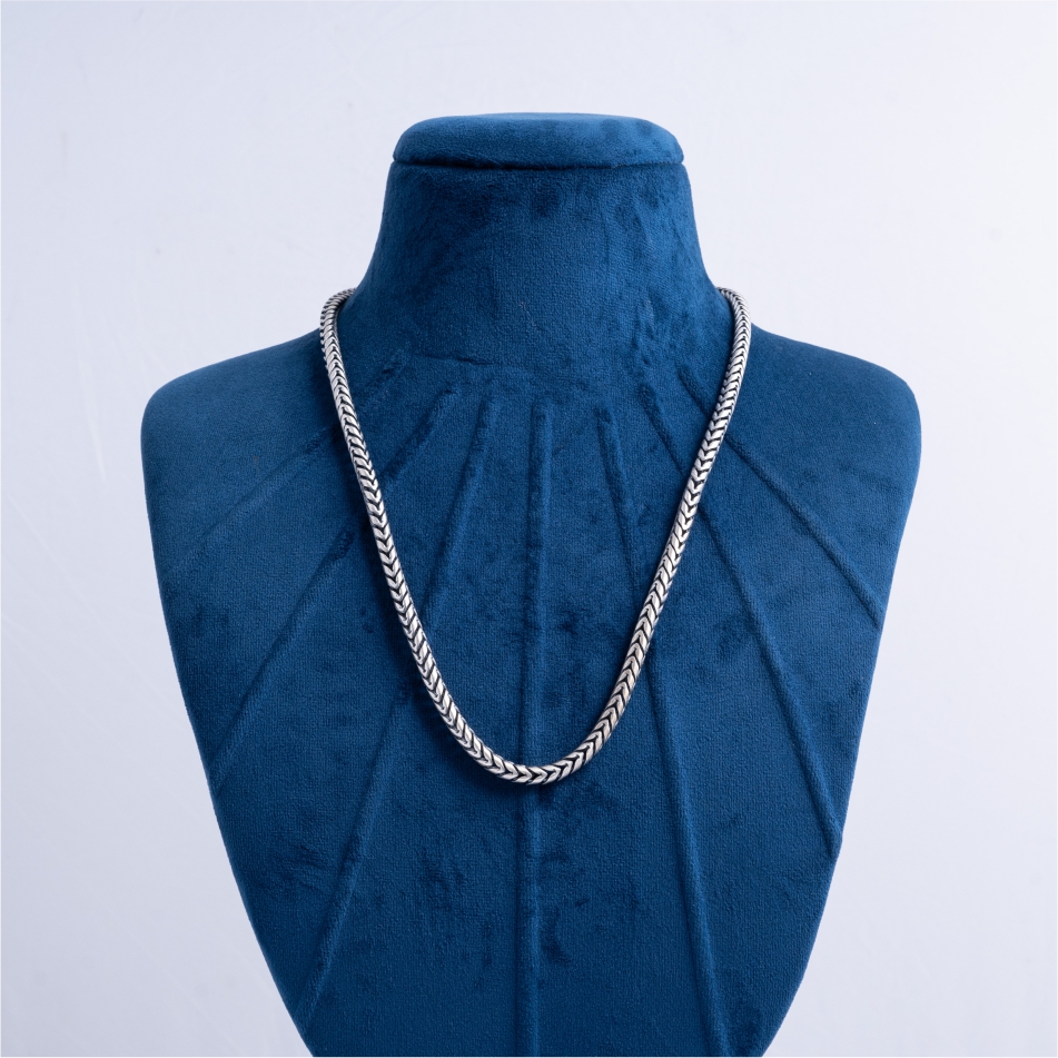 925-Silver-Heavy-Cuban-Link-Chain-Necklace-for-Men