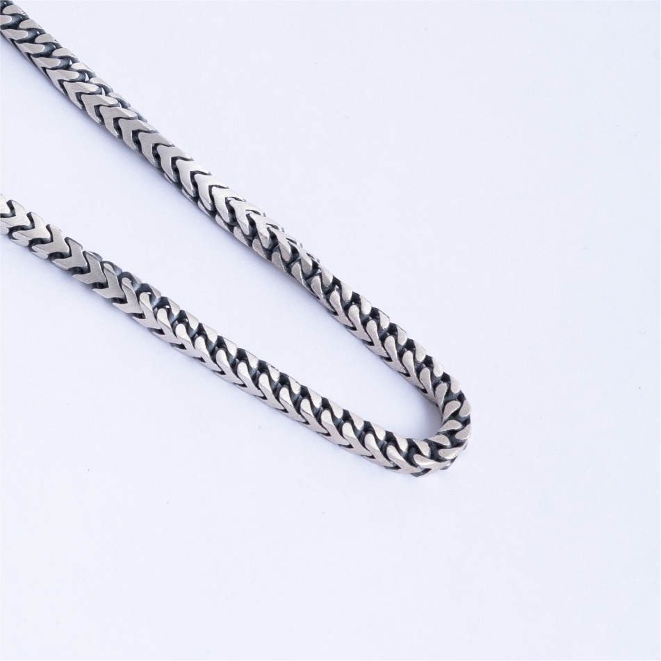 925 Silver Heavy Cuban Link Chain Necklace for Men - Image 3