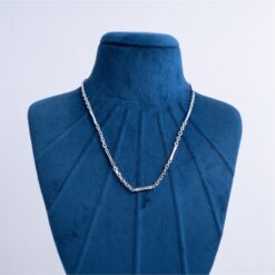 925-Silver-Modern-Bar-Link-Chain-Necklace-for-Men