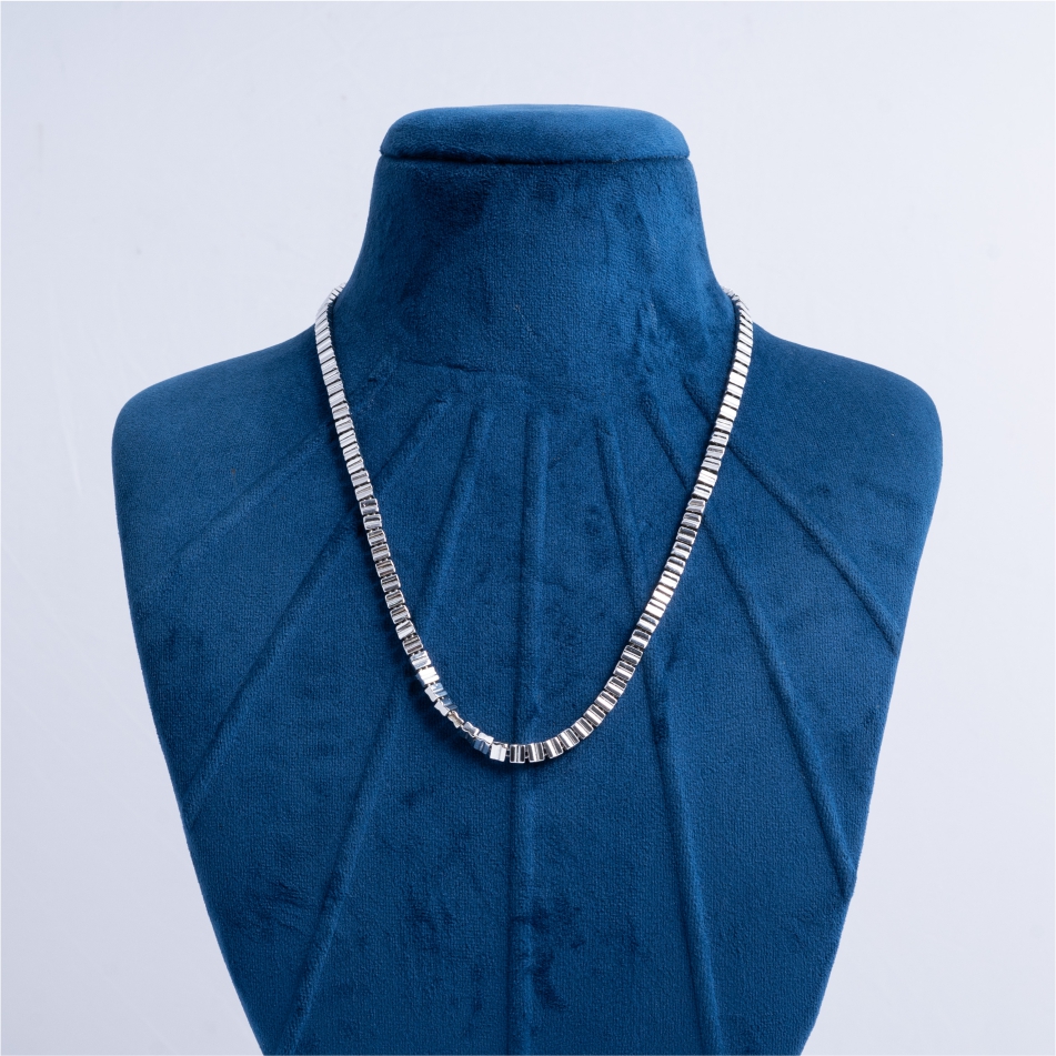 925-Silver-Modern-Box-Link-Chain-Necklace-for-Men
