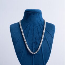 925-Silver-Modern-Industrial-Link-Chain-Necklace-for-Men