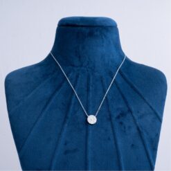 925-Silver-Pave-Evil-Eye-Disc-CZ-Necklace