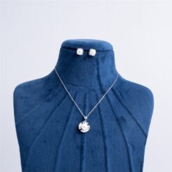 925-Silver-Pearl-CZ-Pendant-Necklace-Set-for-Women