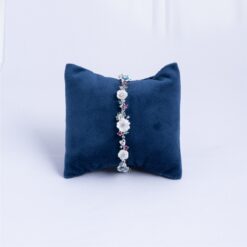925-Silver-Pearl-Floral-Charm-Bracelet-for-Women
