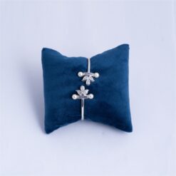 925-Silver-Pearl-Floral-Open-Cuff-Bracelet