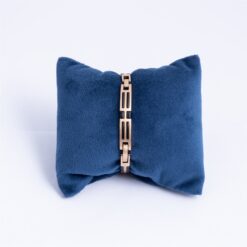 925-Silver-Rose-Gold-Bar-Link-Bracelet-for-Men
