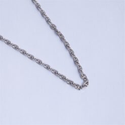 925 Silver Byzantine Chain Necklace for Men - Image 3
