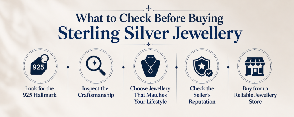 What to Check Before Buying Sterling Silver Jewellery