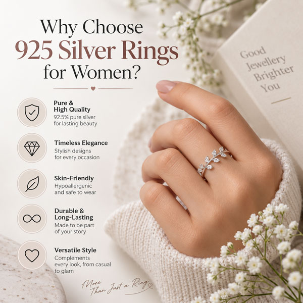 Why Choose 925 Silver Rings for Women
